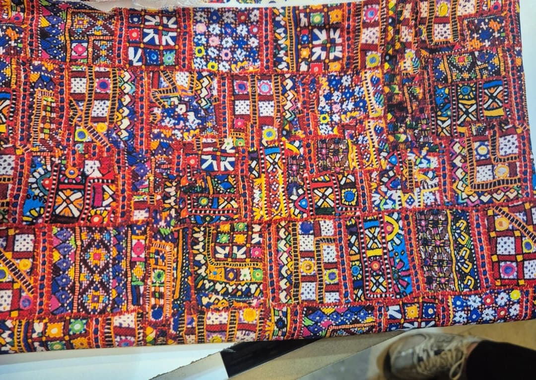 Etnik Nakış Desenli Kırlent Yastık 50x30