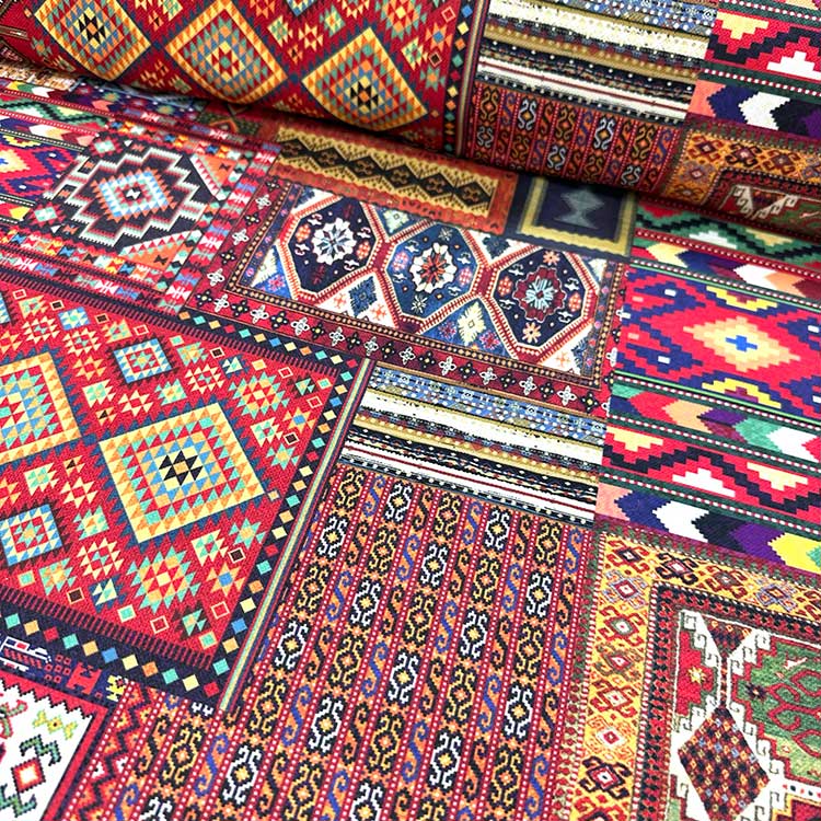 Yeni Kilim Desenli Kırlent Yastık 50x30